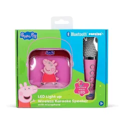 Mikrofon z głośnikiem Bluetooth OTL Technologies Peppa Pig 5W Różowy