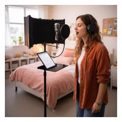 Mikrofon z ekranem akustycznym MUSICMATE MM-450 StudioMaster Pro