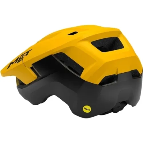 Kask rowerowy MET Terrae MIPS żółty - L