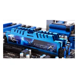 Pamięć RAM G.Skill RipjawsX DDR3 16GB (2 x 8GB) 1600 CL9 Niebieski