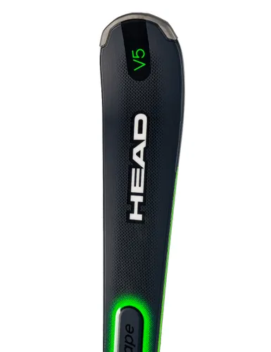 Narty męskie HEAD SHAPE V5 + wiązania HEAD PR 11 z GRIP WALK - Długość (cm) - 170