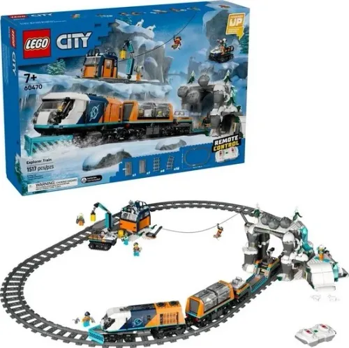 LEGO City 60470 Ekspres Polarny Arktycznych Odkrywców