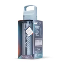 Butelka z filtrem Lifestraw Go 2.0 Water Filter 1L - icelandic blue