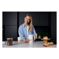 Spieniacz ZEEGMA Milkee Wood Biały