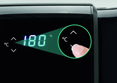Air Fryer Frytkownica beztłuszczowa HISENSE H06AFBS1S3 5l 8 automatycznych programów