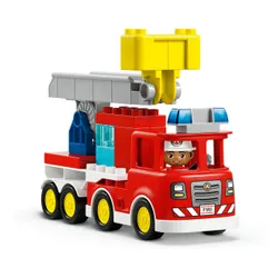 LEGO 10473 DUPLO Wóz strażacki z wężem i strażakiem