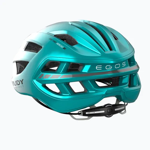 Kask rowerowy Rudy Project Egos pearl/emerald metal matte