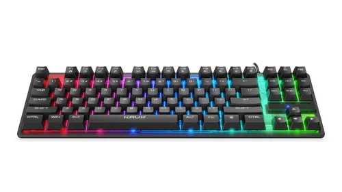 Klawiatura membranowa Krux Solar TKL RGB Czarny