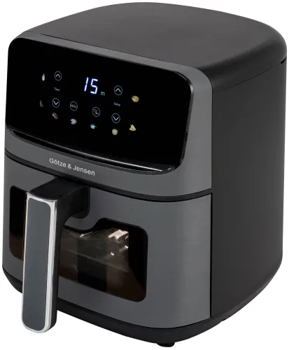 Air Fryer Frytkownica beztłuszczowa GÖTZE & JENSEN AF300T 4.5l z okienkiem do obserwacji postępów gotowania
