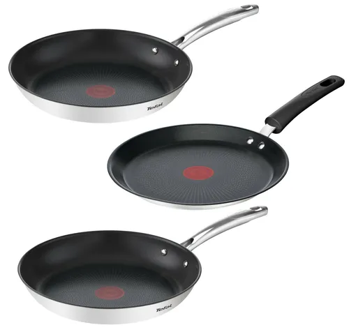 Zestaw patelni TEFAL Duetto+ (G73338 25 cm + G73206 28 cm + G73204 24 cm)