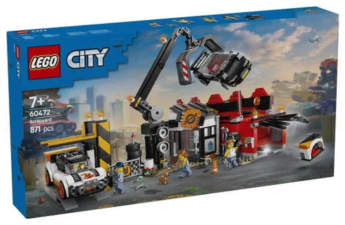 LEGO City 60472 Złomowisko z samochodami