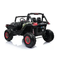 Auto Na Akumulator Dla 2 Dzieci Jeep Xmx603 Buggy 4X4 Pilot Skóra Eva LED MP3