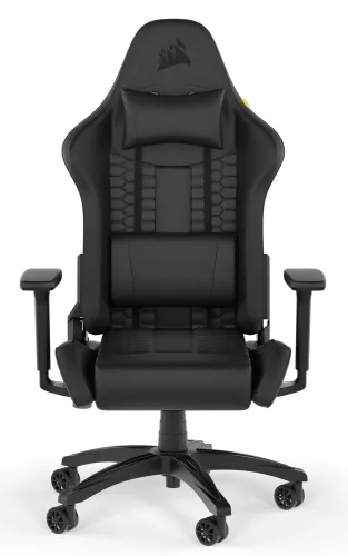 Fotel Corsair TC100 RELAXED Leatherette Gamingowy do 120kg Skóra ECO Czarny