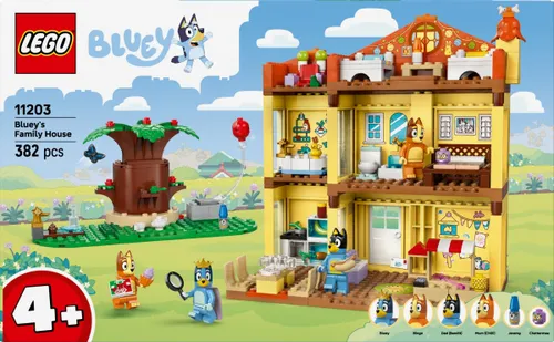 LEGO Klocki Bluey 11203 Dom rodzinny Blue