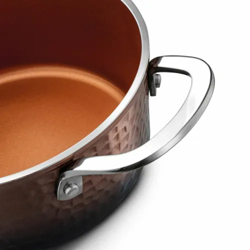 Garnek na indukcję z powłoką nieprzywierającą Starke Pro Glossy Copper 1,6 l
