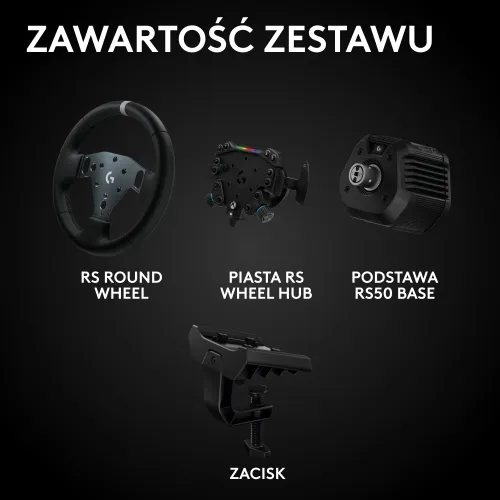 Kierownica LOGITECH RS50 (PC/XBOX)