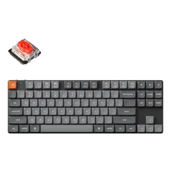 Klawiatura KEYCHRON K1 Max QMK/VIA Wireless Custom Mechanical Gateron Red 2.0 Low Profile Switch
