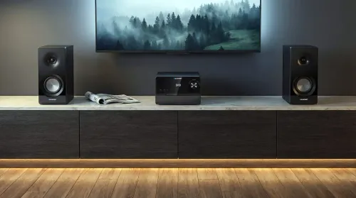 Wieża Blaupunkt MS49DAB 100W Bluetooth Radio FM, DAB+ Czarny