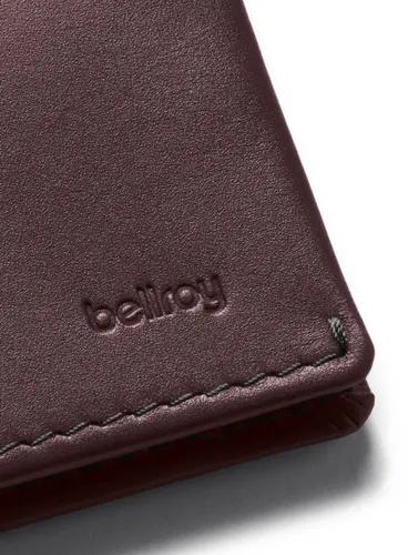 Portfel skórzany Bellroy Slim Sleeve - deep plum