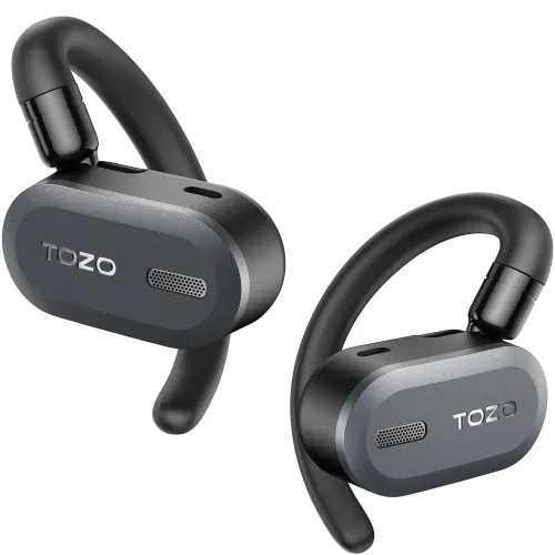Słuchawki bezprzewodowe Tozo OpenBuds Douszne Bluetooth 5.3 Czarny