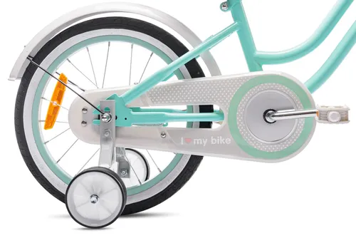 Rower dziecięcy SUN BABY Heart Bike 16 cali 9.5" dla dziewczynki Miętowy