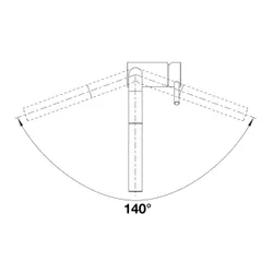 Bateria BLANCO Linus-S 512402 Chrom