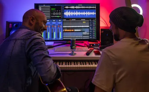 Mikrofon JBL Quantum Stream Studio Przewodowy Pojemnościowy Czarny