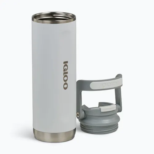 Kubek termiczny Igloo Tumbler Flip 'n' Sip 600 ml white
