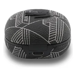 Słuchawki dokanałowe LACOSTE Monogram The Blend ANC Czarny