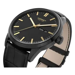 Zegarek HORNET Shreve NFC 43mm Czarno-złoty