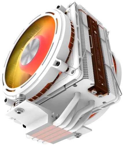 Chłodzenie CPU DARKFLASH Explore E400 Plus ARGB Biały