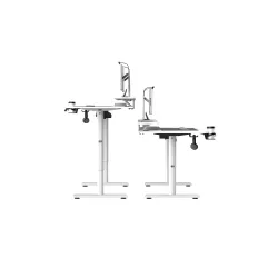 Biurko Ultradesk HIGHLANDER XXL 160cm Regulacja wysokości Biały