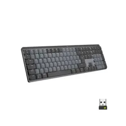 Klawiatura bezprzewodowa Logitech MX Mechanical Z wyraźnym kliknięciem US International (Qwerty) Grafit