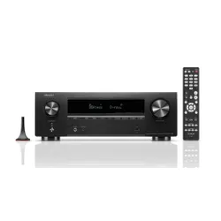 Amplituner Denon AVR-X1800H DAB 7.2-kanałowy Dolby Atmos DTS X Wi-Fi Bluetooth AirPlay Czarny