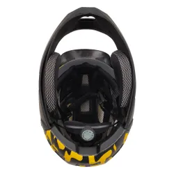 Kask XRIDER XRFH003M Czarno-żółty Full Face z odkręcaną szczęką (rozmiar M)