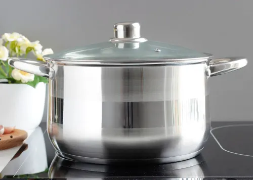 Garnek ze stali nierdzewnej z pokrywką TADAR LUZON 5 l