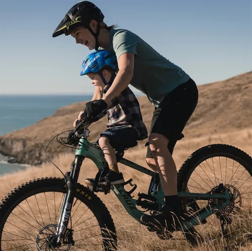 Siodełko na ramę z kierownicą KIDS RIDE SHOTGUN Child Bike Seat + Handlebars Combo 2.0