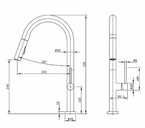 Bateria BERG Slim S130336BG Złoty