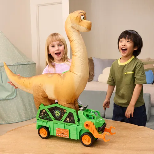 Pojazd SPIN MASTER Psi Patrol: Dino Movie Mega pojazd z dmuchanym dinozaurem 6075939