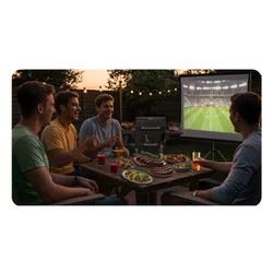 Grill węglowy ogrodowy Berdsen BD-892 żeliwny ruszt z pokrywą termometr + pokrowiec