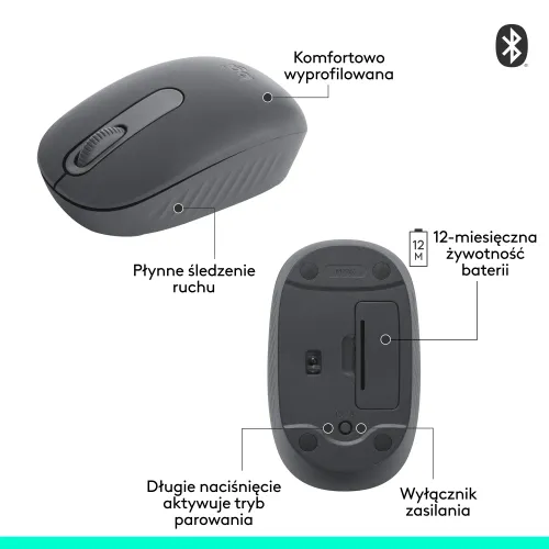 Myszka Logitech M196 Grafitowy