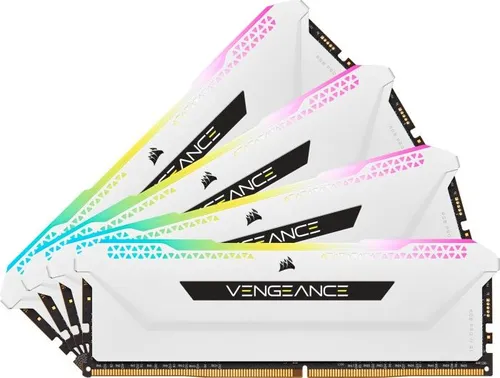 Pamięć Corsair Vengeance RGB PRO SL, DDR4, 64 GB, 3600MHz, CL18 (CMH64GX4M4D3600C18W)