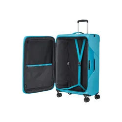 Walizka duża poszerzana Samsonite Litebeam - ocean blue