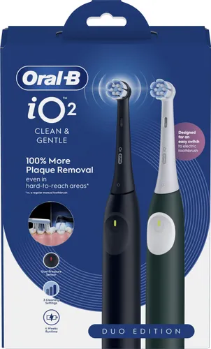 Szczoteczka magnetyczna ORAL-B IO 2 (2 sztuki) + Etui