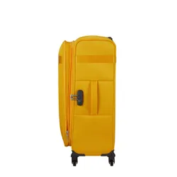 Walizka średnia poszerzana Samsonite CityBeat - golden yellow