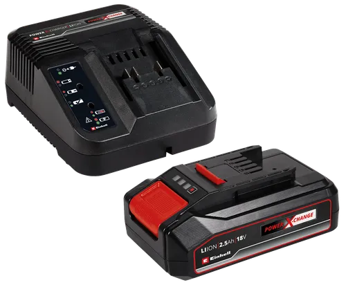 Wiertarko-wkrętarka EINHELL TE-CD 18/40 LI BL Solo + Akumulator EINHELL 4512097 2.5 Ah 18V + Ładowarka