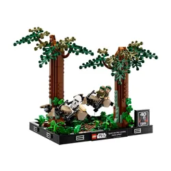 LEGO Star Wars Diorama: Endor yarışçısının peşinde 75353