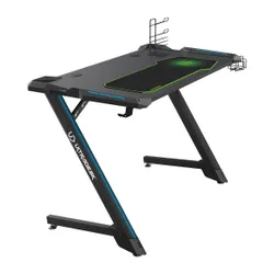 Biurko Ultradesk SPACE V2 113,5cm Czarny