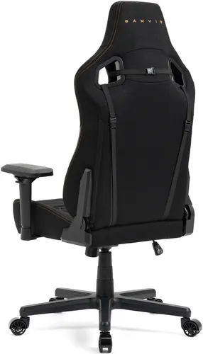 Fotel GAMVIS Elite 2.0 XL Basic Czarny (złote elementy)