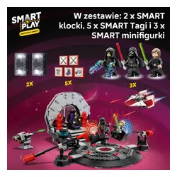 LEGO 75427 Star Wars SMART Play Pojedynek w sali tronowej i A-Wing